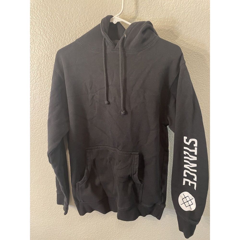 STANCE Men's‎ Pullover Icon Fleece Lined Hoodie - Black - Men's Small